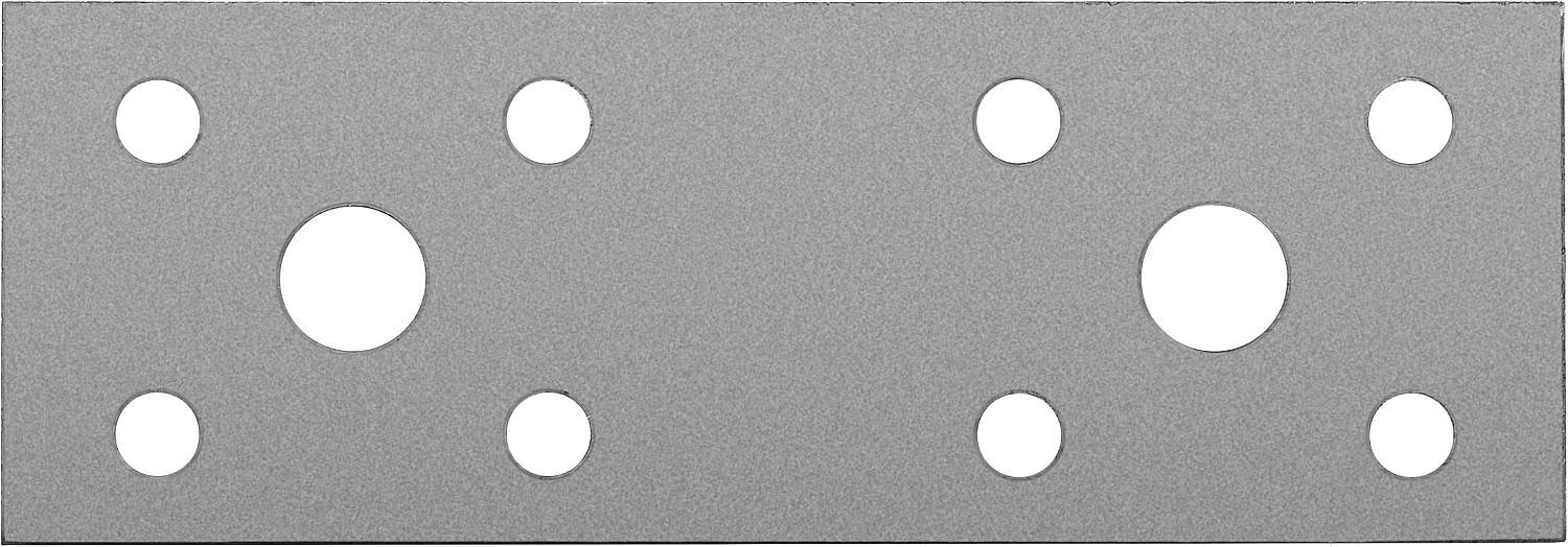 ЗУБР КП-2.5, 100 x 35 x 2.5 мм, цинк, крепежная пластина (31023-100)