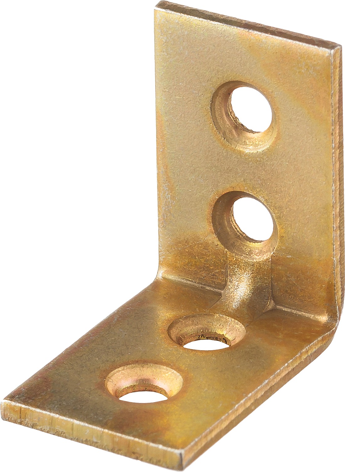 ЗУБР УМ-2.0, 25 x 25 x 17 x 2 мм, желтый цинк, узкий мебельный уголок (31031-25)