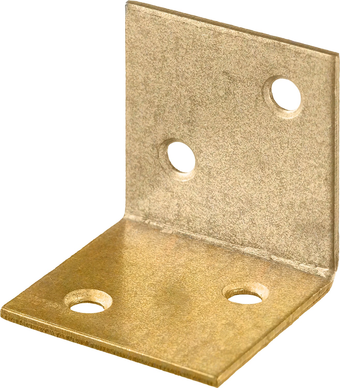 ЗУБР УМШ-2.0, 25 x 25 x 25 x 2 мм, желтый цинк, широкий мебельный уголок (31033-25)