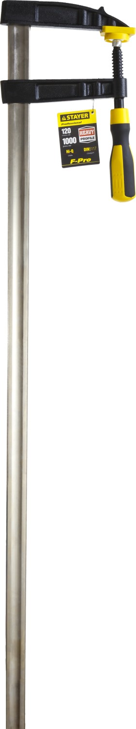 STAYER Hercules-F HF-80/12, 120 х 1000 мм, усиленная струбцина F, Professional (32095-120-1000) — фото 2