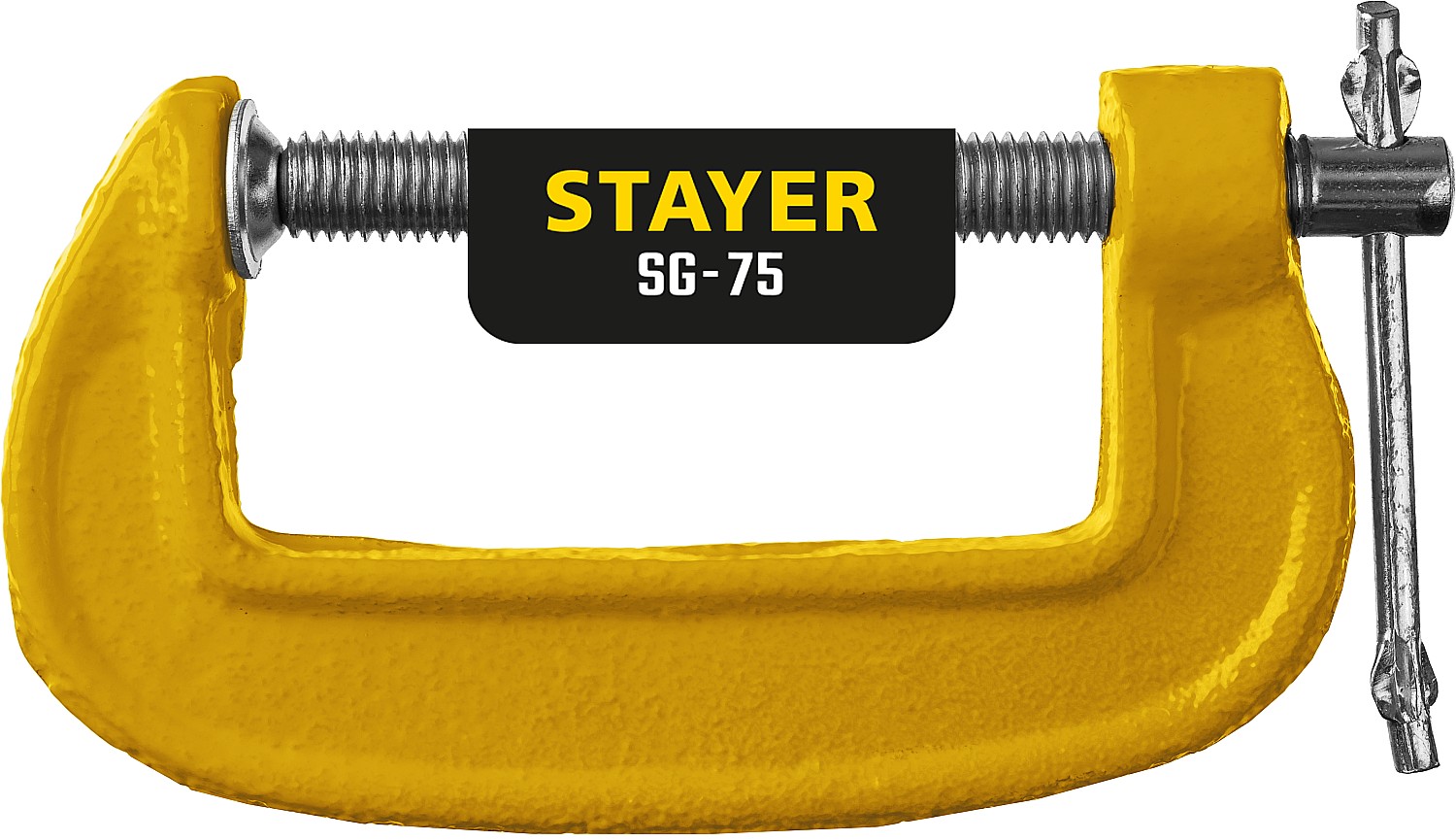 STAYER SG-75, 75 мм, чугунная струбцина G (3215-075) — фото 3
