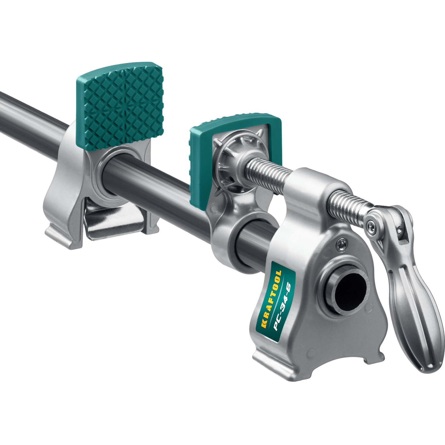 KRAFTOOL PC-34-6, 3/4″, глубина зажима 60 мм, зажим и распор, трубная струбцина (32301-1) — фото 4