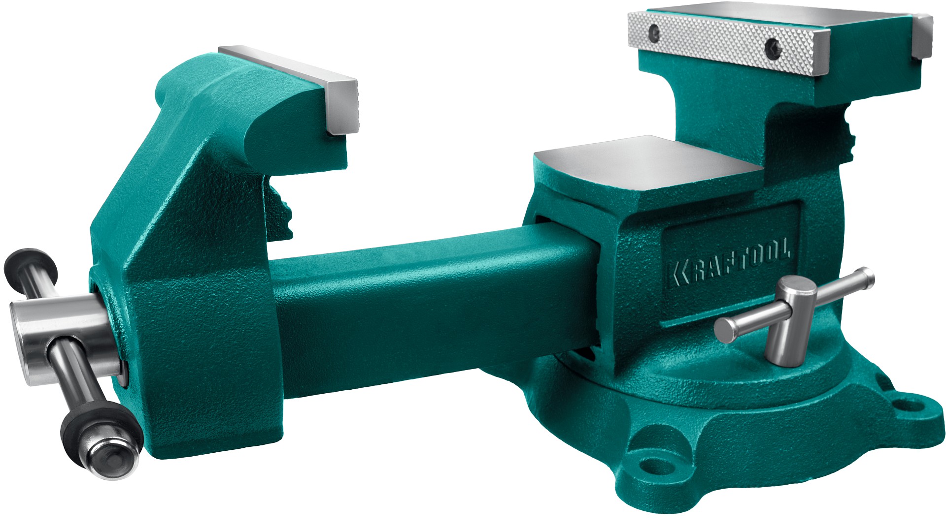 KRAFTOOL Reversible 200 мм, расход 368 мм, Слесарные тиски (32705-200) — фото 3
