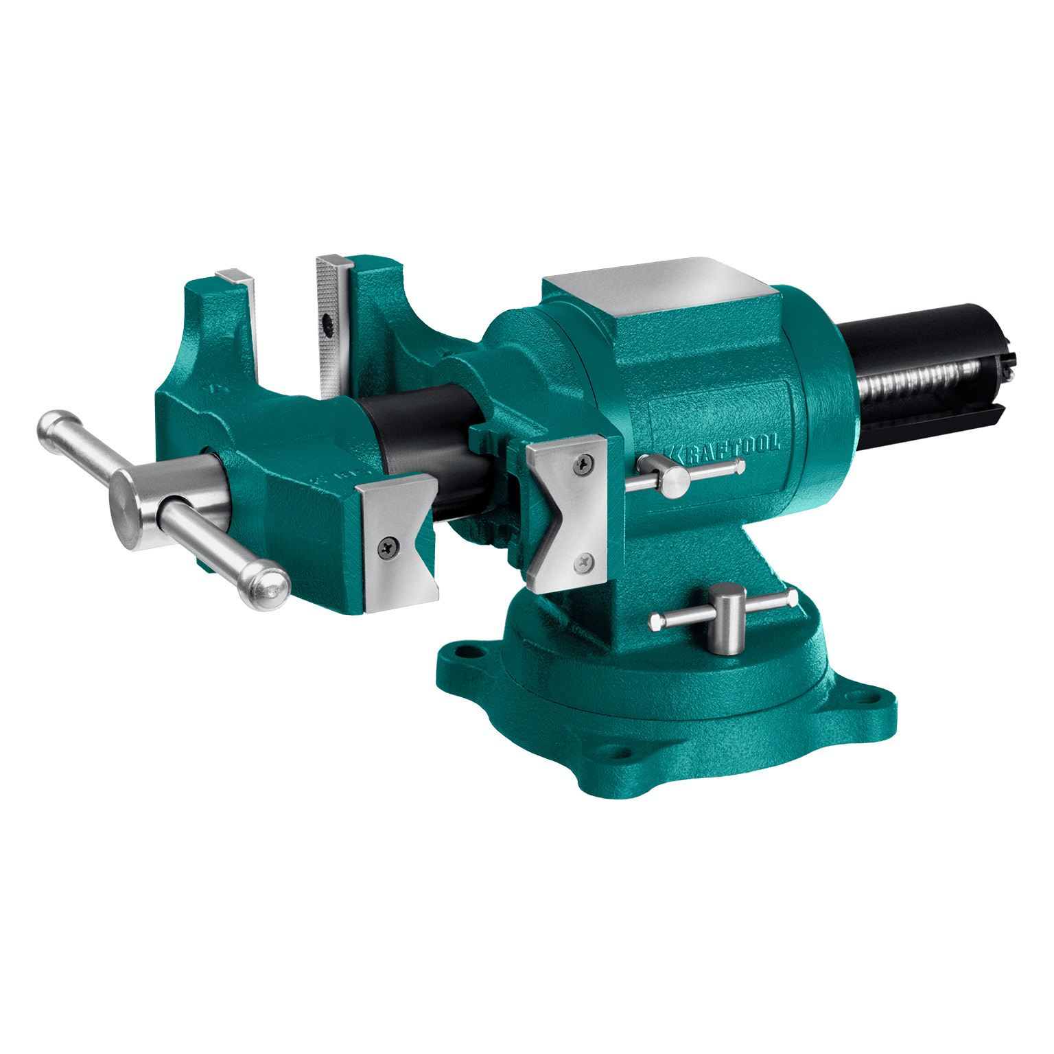 KRAFTOOL 3D Multi-Purpose, 125 мм, Чугунные слесарные тиски (32706-125) — фото 6