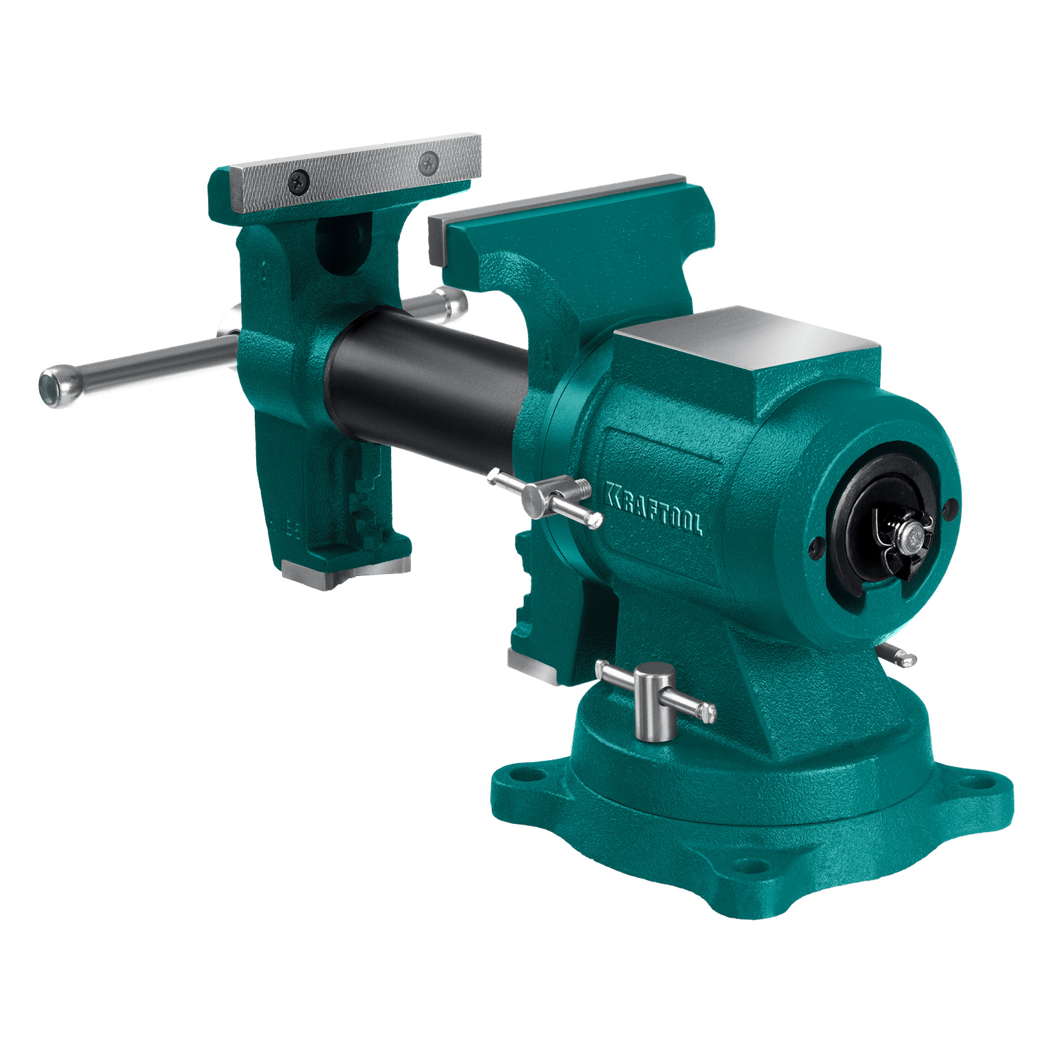 KRAFTOOL 3D Multi-Purpose, 125 мм, Чугунные слесарные тиски (32706-125) — фото 8