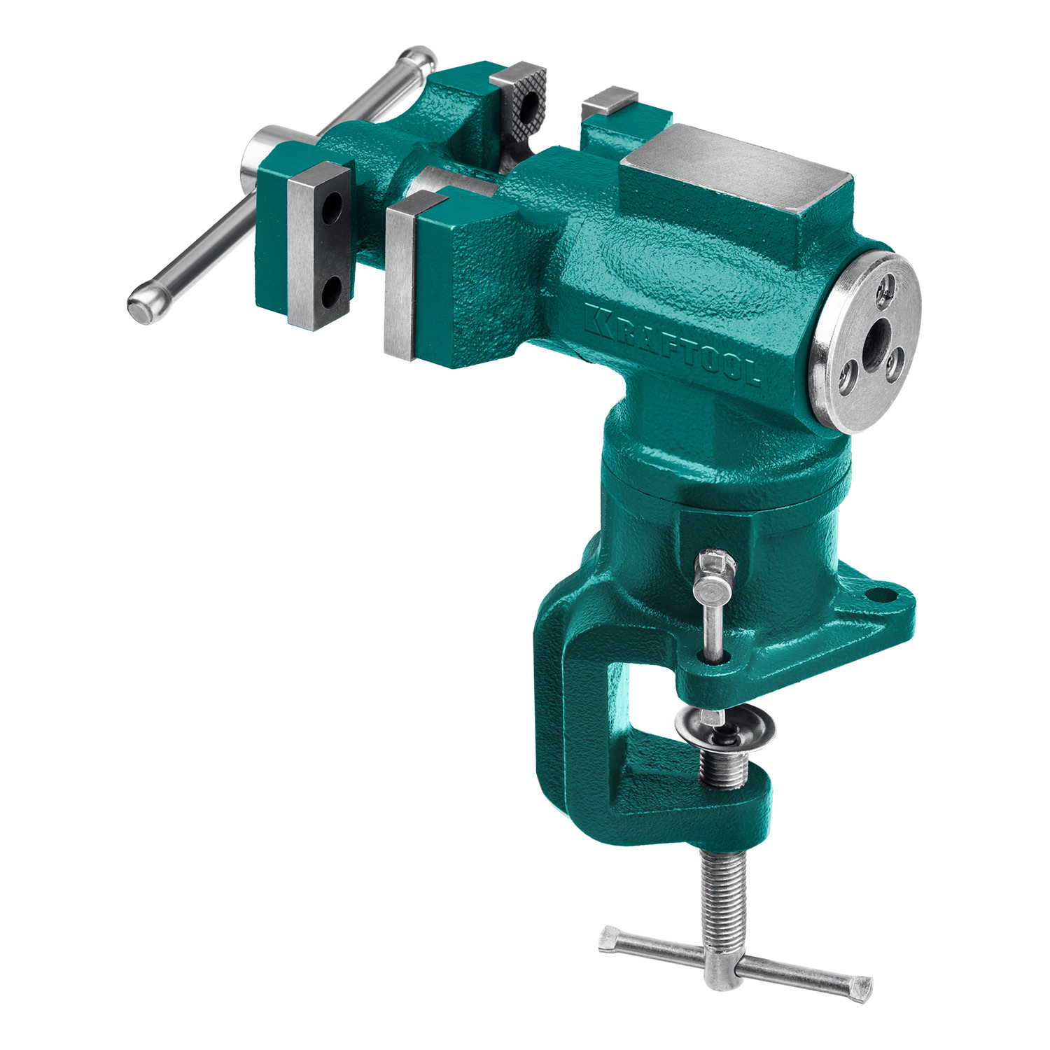 KRAFTOOL 3D-Mini, 65/38 мм, многофункциональные настольные тиски (32714-65) — фото 7