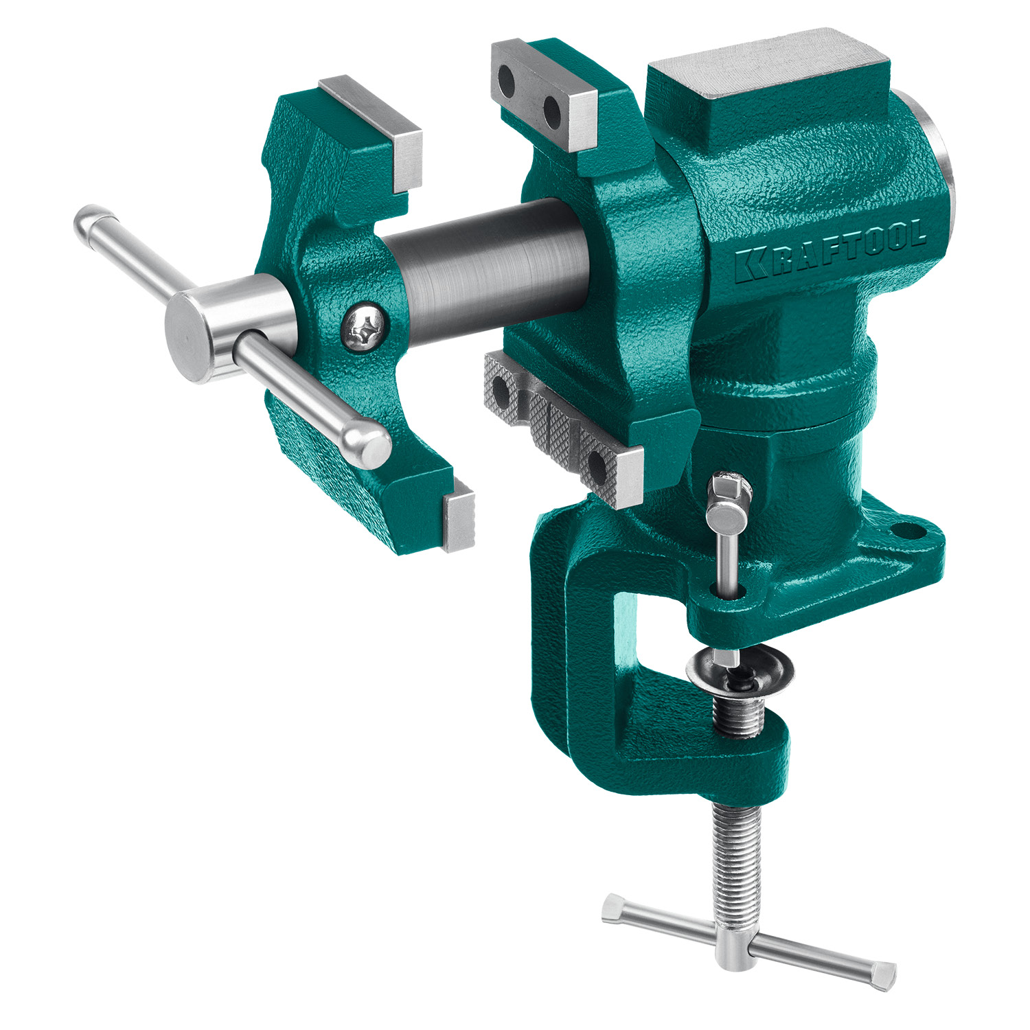 KRAFTOOL 3D-Mini, 65/38 мм, многофункциональные настольные тиски (32714-65) — фото 8