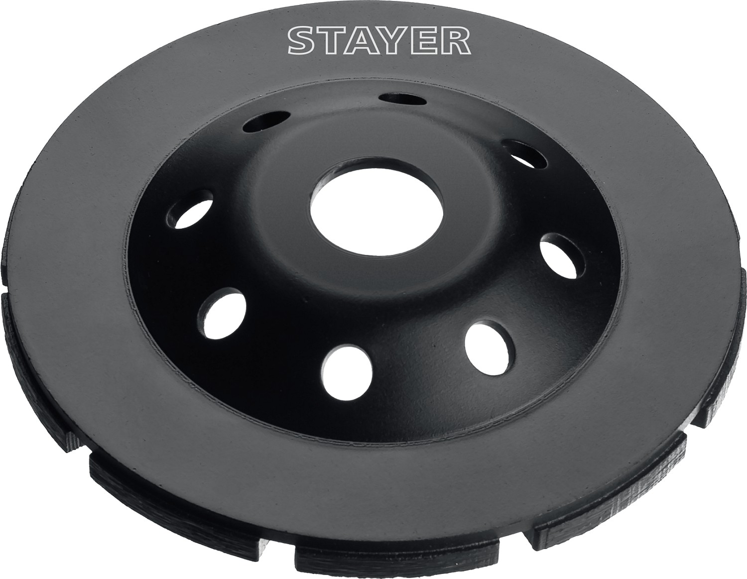 STAYER Double, d 125 мм, двухрядная алмазная чашка (33381-125) — фото 2