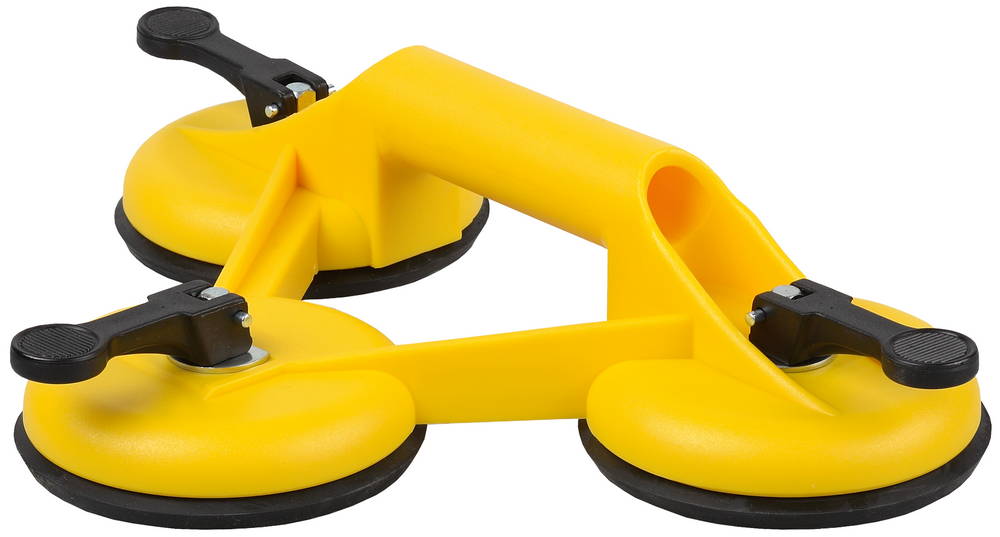 STAYER 140кг, пластмассовый, тройной, стеклодомкрат на присоске (3372-3)