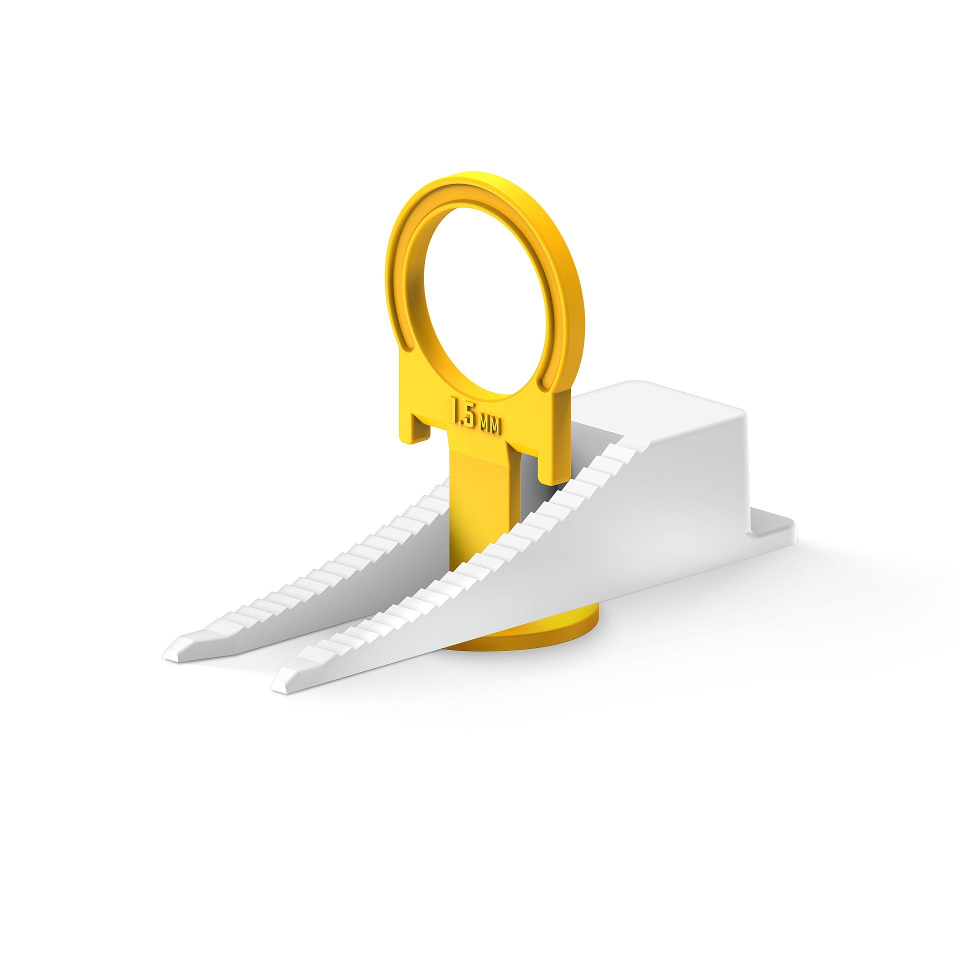 ЗУБР СВП КОЛЬЦО, комплект: 1,5 мм, зажим + клин, 50 + 50 шт, система выравнивания плитки (33833-H50)