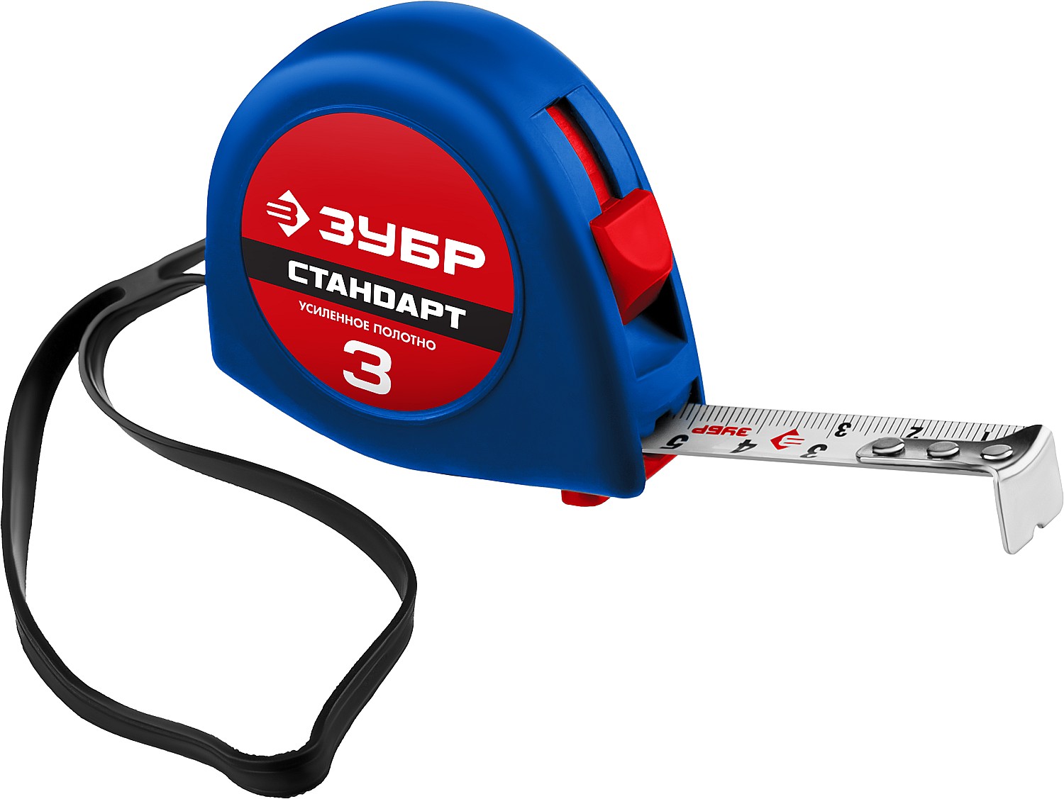ЗУБР СТАНДАРТ 3 м х 16 мм, рулетка (34016-3)