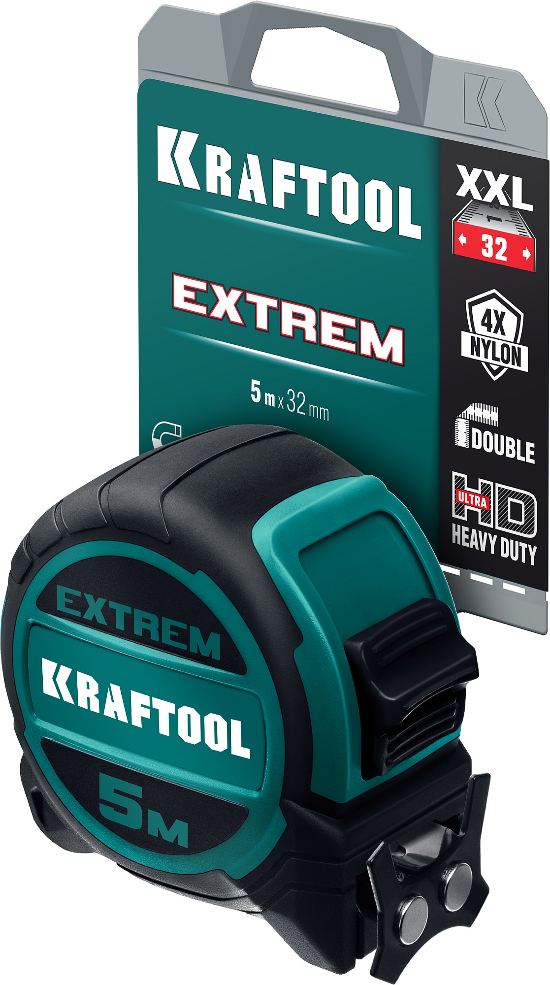 KRAFTOOL Extrem, 5 м х 32 мм, рулетка со сверх широким полотном (34127-5) — фото 12