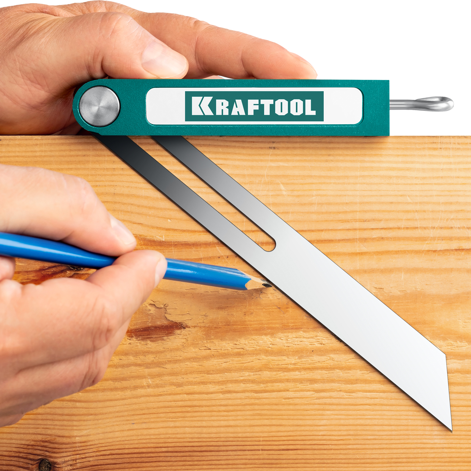 KRAFTOOL Super-BEVEL, 200 мм, профессиональная малка-угломер (34372) — фото 11