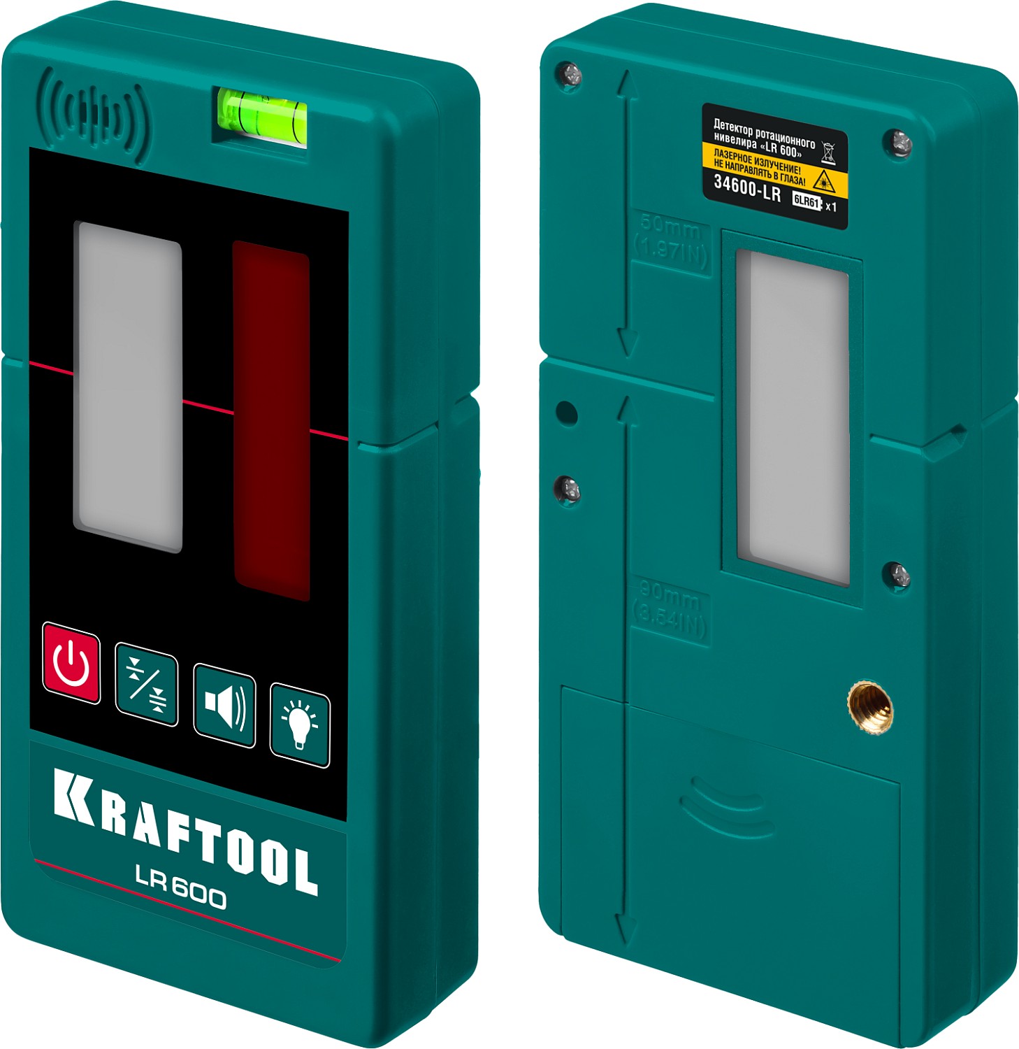 KRAFTOOL RL600, 600 м, ротационный лазерный нивелир (34600) — фото 11