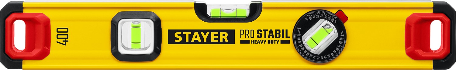 STAYER PRO STABIL, 400 мм, усиленный профиль, уровень с поворотным глазком, Professional (3471-040) — фото 8