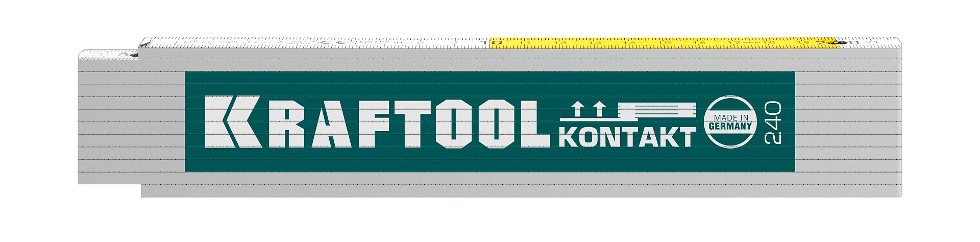 KRAFTOOL PRO-90 Kontakt, 2.4 м, профессиональный складной деревянный метр (34729) — фото 5