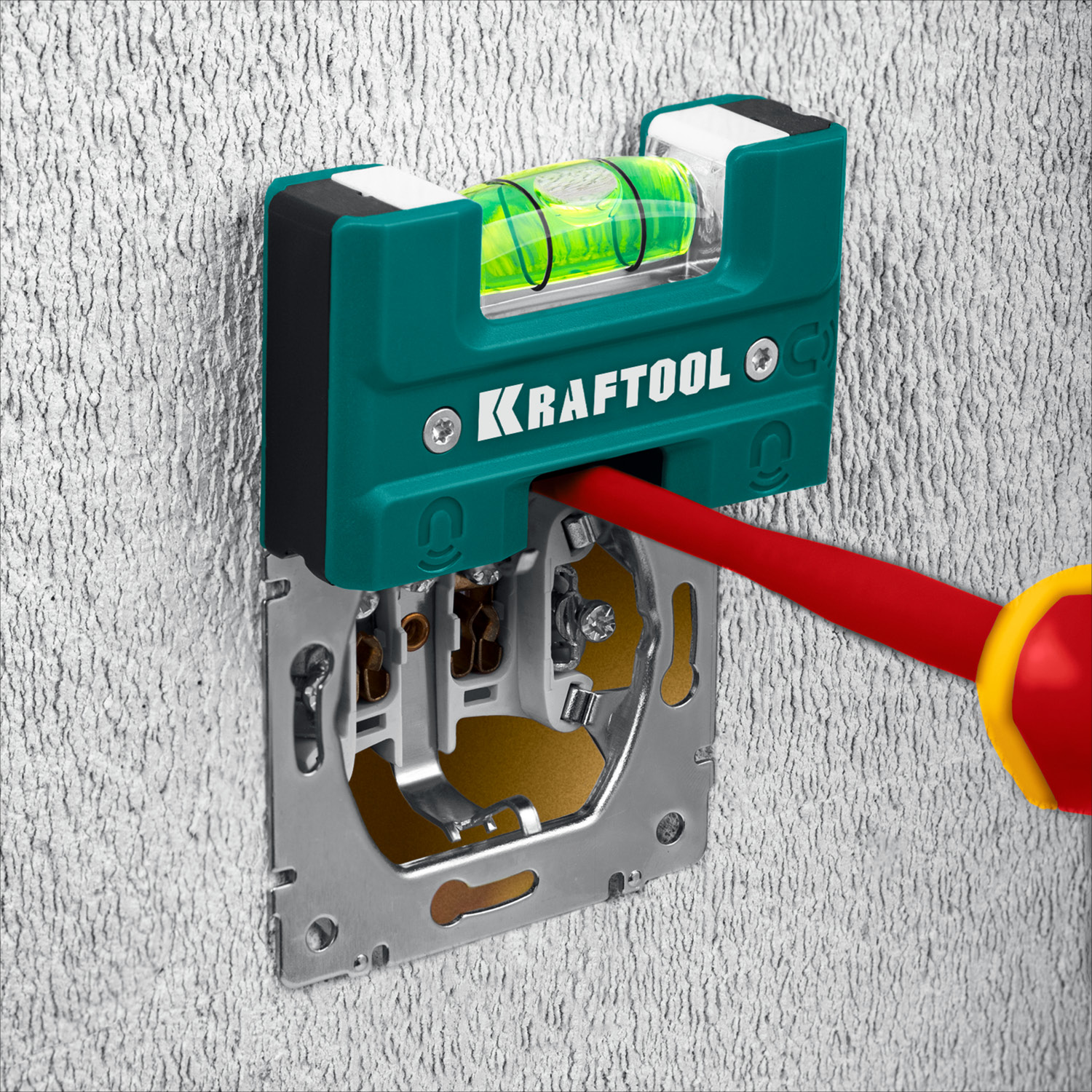 KRAFTOOL Electrо 76 мм, магнитный уровень (34786) — фото 8