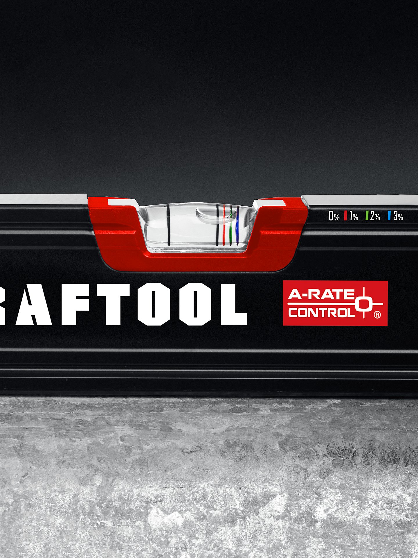 KRAFTOOL A-RATE CONTROL, 400 мм, точность 0.3 мм/м, с инновационным зеркальным глазком, сверхпрочный уровень (34986-40) — фото 3