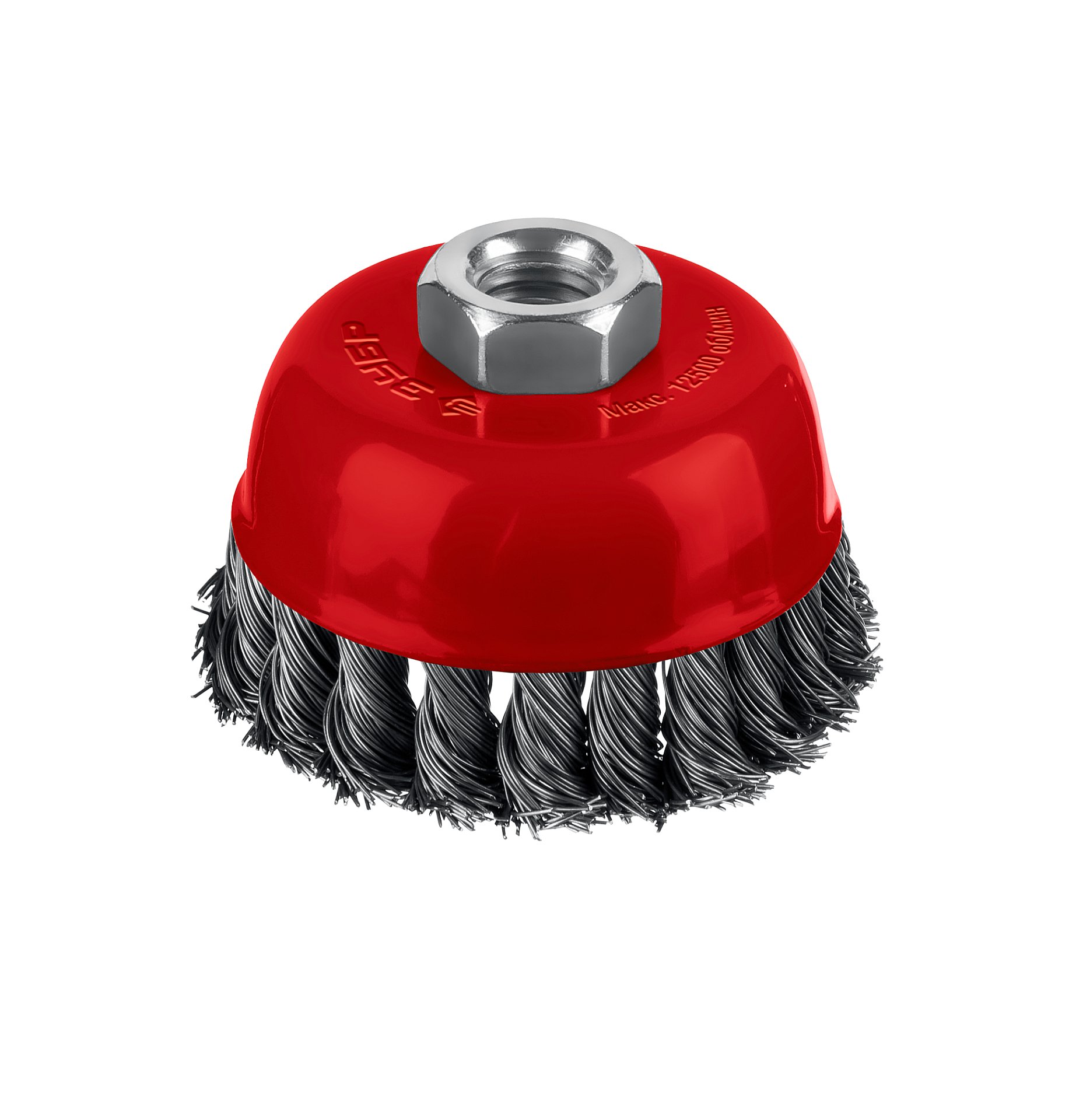 ЗУБР 75 мм, щетка чашечная жгутированная для УШМ пос. М14 (35172-075)