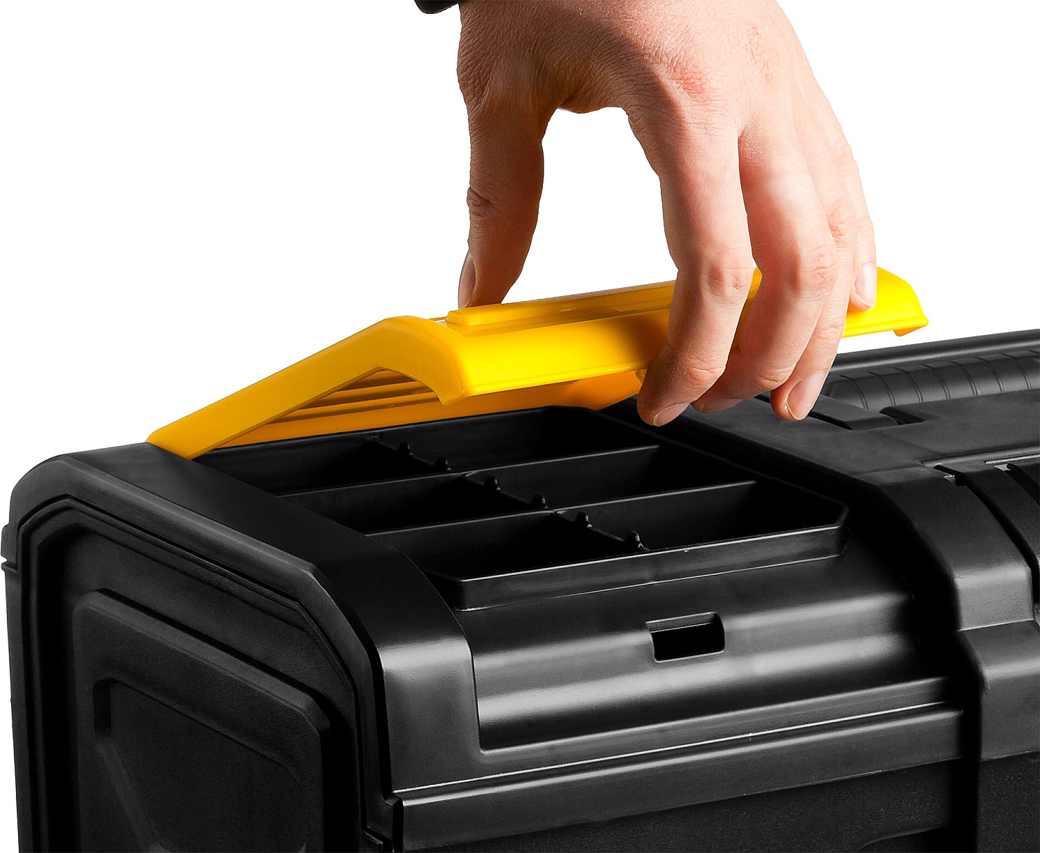 STAYER TOOLBOX-16, 390 х 210 х 160, пластиковый ящик для инструментов, Professional (38167-16) — фото 10