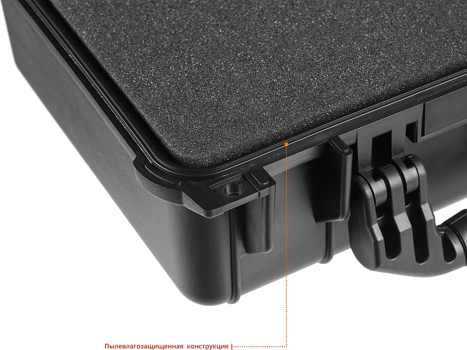 KRAFTOOL PANZER-16, 400 х 330 х 170 мм, (16″), IP55, ударопрочный пластиковый ящик (38251-16) — фото 7