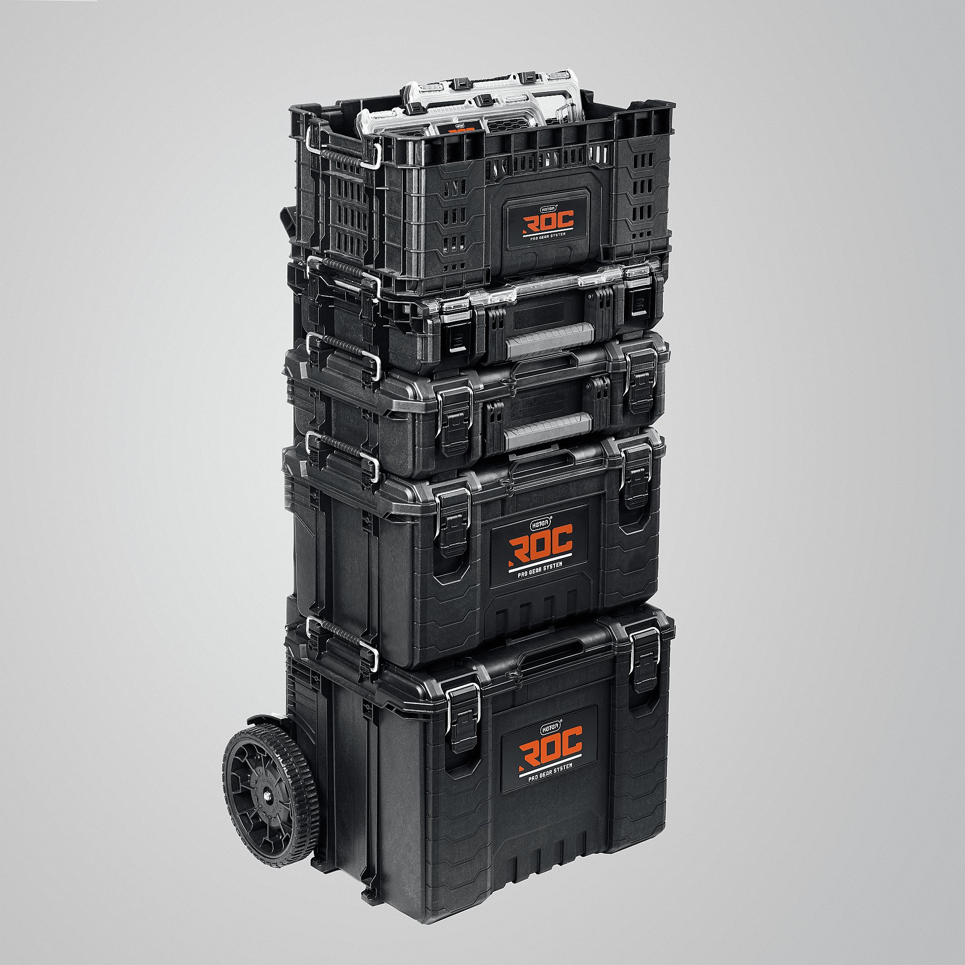 KETER ROC PRO GEAR 2.0 (22″) пластиковый ящик-органайзер (38372) — фото 8