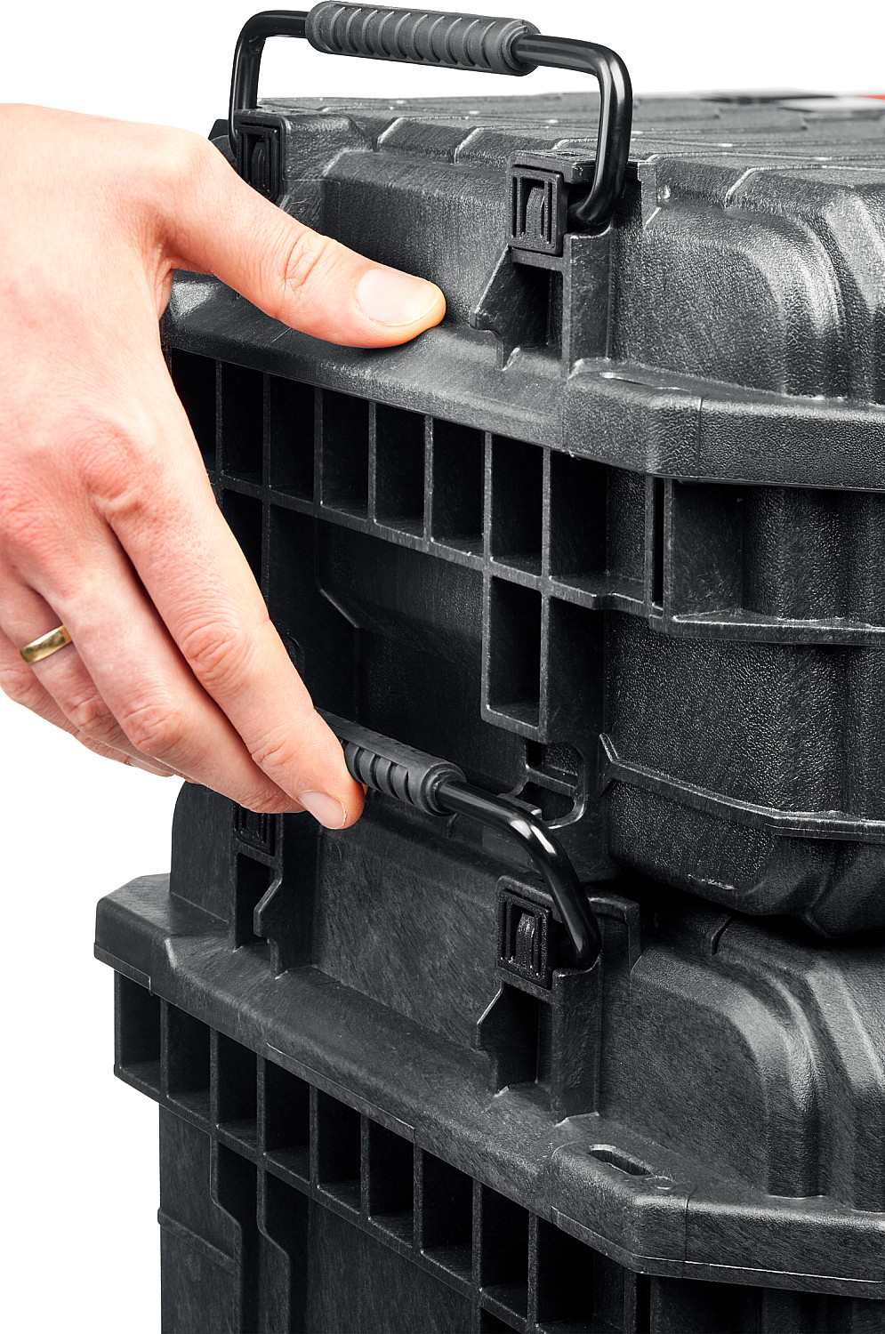 KETER GEAR CRATE, 564 х 320 х 250 мм, (22″), пластиковый ящик-лоток (38373) — фото 4