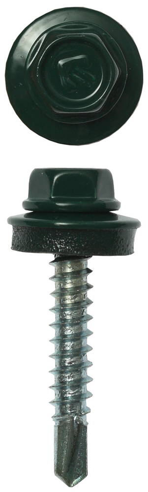 ЗУБР СКД 6005, 29 х 4.8 мм, зелёный насыщ., 2500 шт (12,6 кг.), кровельный саморез, Профессионал (4-300310-48-029-6005)