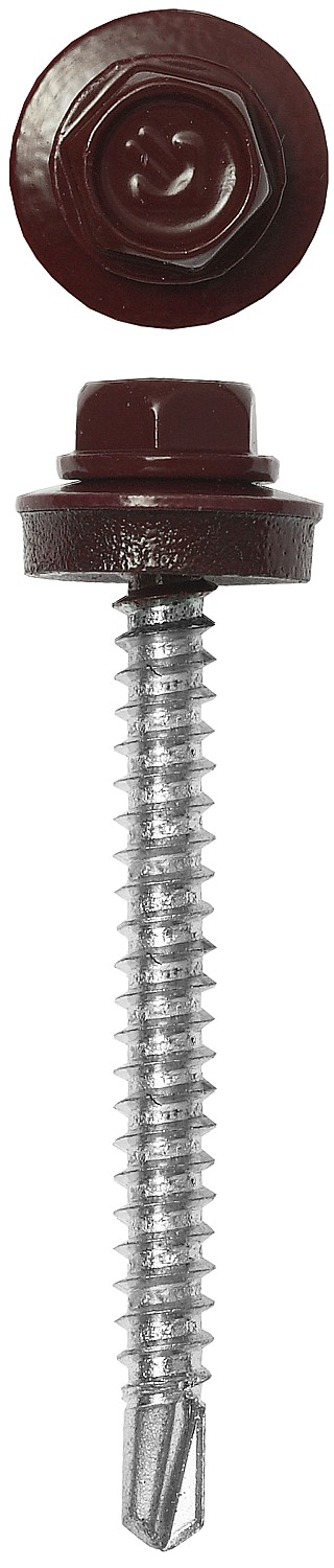 ЗУБР СКД 3005, 70 х 4.8 мм, тем.-красн., 800 шт (6,7 кг.), кровельный саморез, Профессионал (4-300310-48-070-3005)