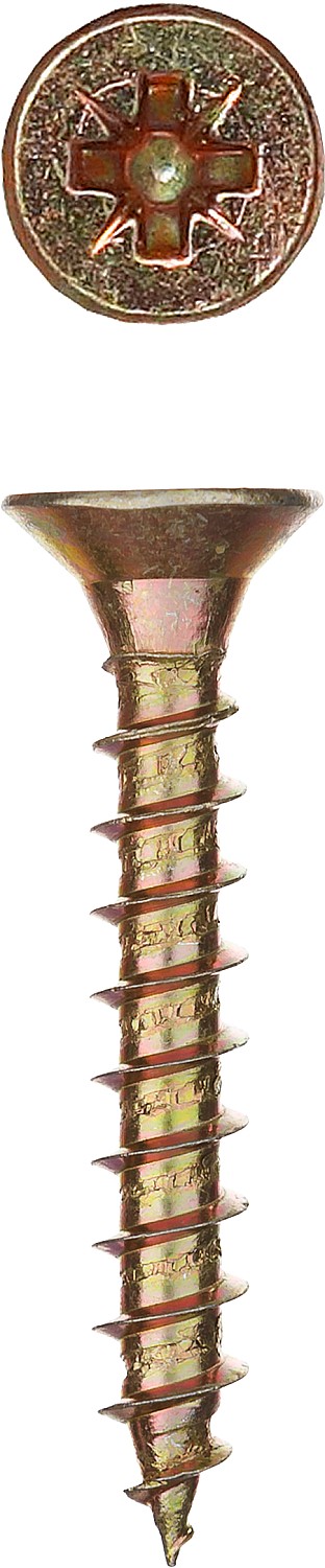 ЗУБР СУ-Ж, 50 х 4.5 мм, желтый цинк, 2500 шт (8,45 кг.), универсальный саморез (4-300390-45-050)