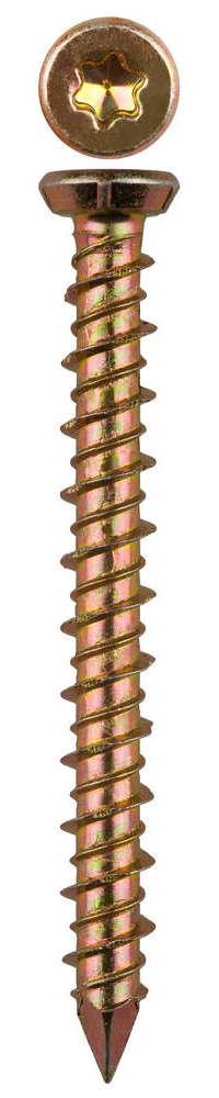 ЗУБР ШБ-Х, 72 х 7.5 мм, 4 шт, хроматированный шуруп по бетону, Профессионал (4-300486-75-072)