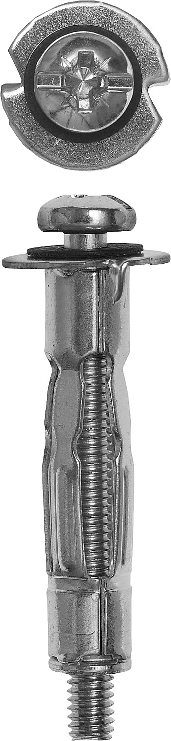 ЗУБР МОЛЛИ, М5 х 52 х 21 мм, 2 шт, анкер для пустотелых конструкций (4-302476-05-052)