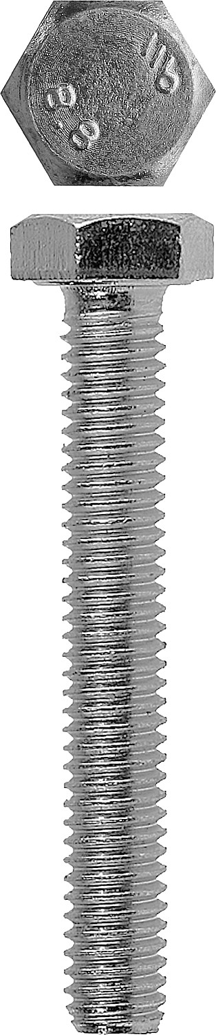 ЗУБР DIN 933, кл. пр. 5.8, M12 х 70 мм, цинк, 2 шт, болт (4-303076-12-070)