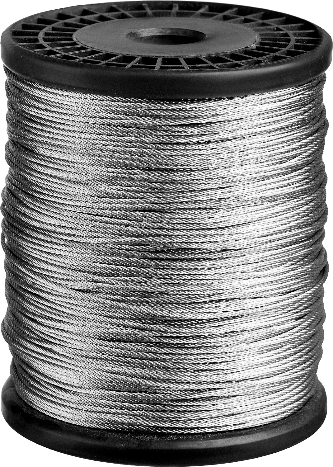 ЗУБР DIN 3055, свивка 6 х 7 + IWS, 1.5 мм, L 200 м, стальной трос, Профессионал (4-304110-15)
