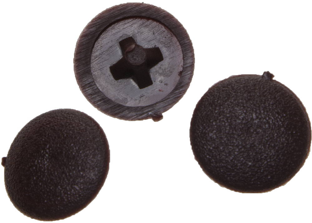 ЗУБР шлиц №2, цвет кр-дерево, 40 шт, декоративная заглушка под шуруп (4-308156-5)