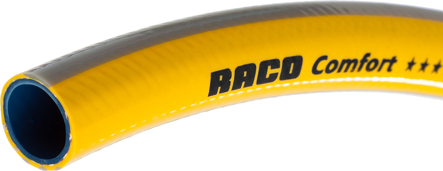 RACO COMFORT, 3/4″, 50 м, 25 атм, трёхслойный, армированный, поливочный шланг (40303-3/4-50) — фото 4