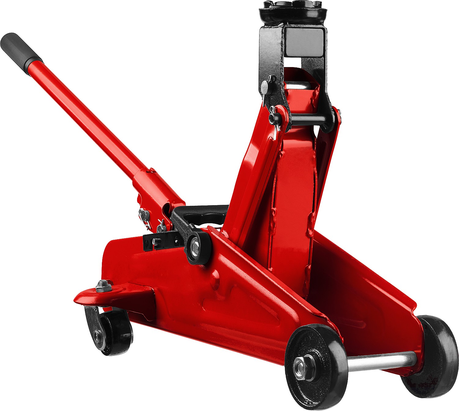 STAYER R-22 RED FORCE, 2 т, 125 - 320 мм, подкатной домкрат для легковых а/м, Professional (43152-2) — фото 4
