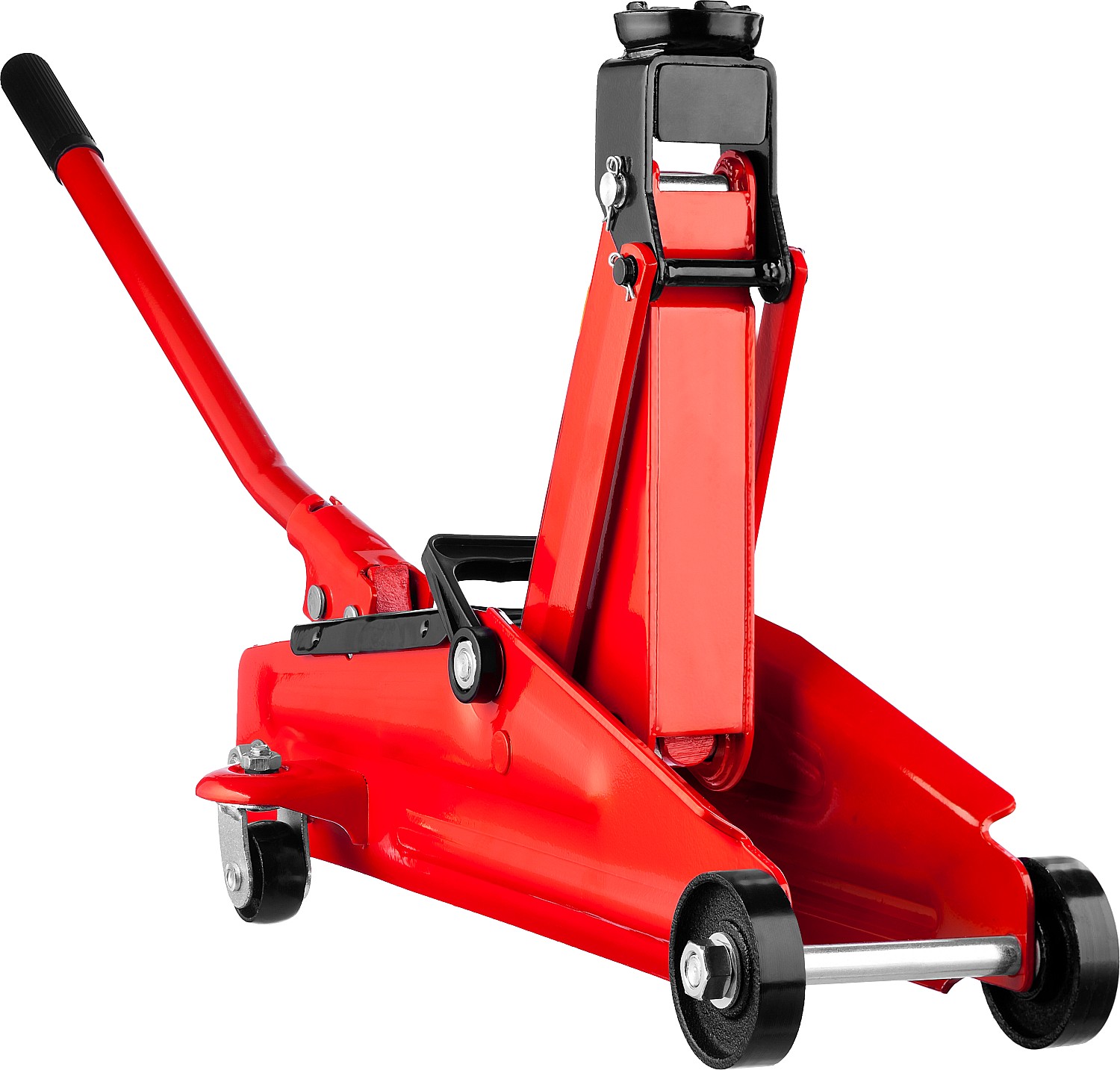 STAYER R-28 RED FORCE, в кейсе, 2 т, 130 - 350 мм, подкатной домкрат для легковых а/м, Professional (43153-2-K) — фото 4