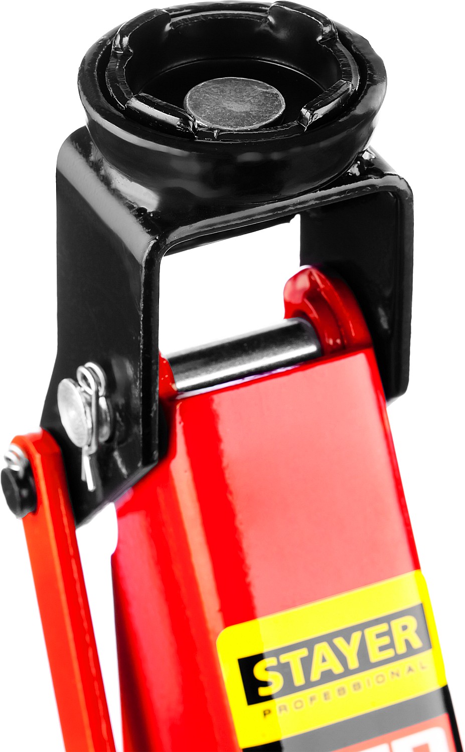 STAYER R-28 RED FORCE, в кейсе, 2 т, 130 - 350 мм, подкатной домкрат для легковых а/м, Professional (43153-2-K) — фото 6