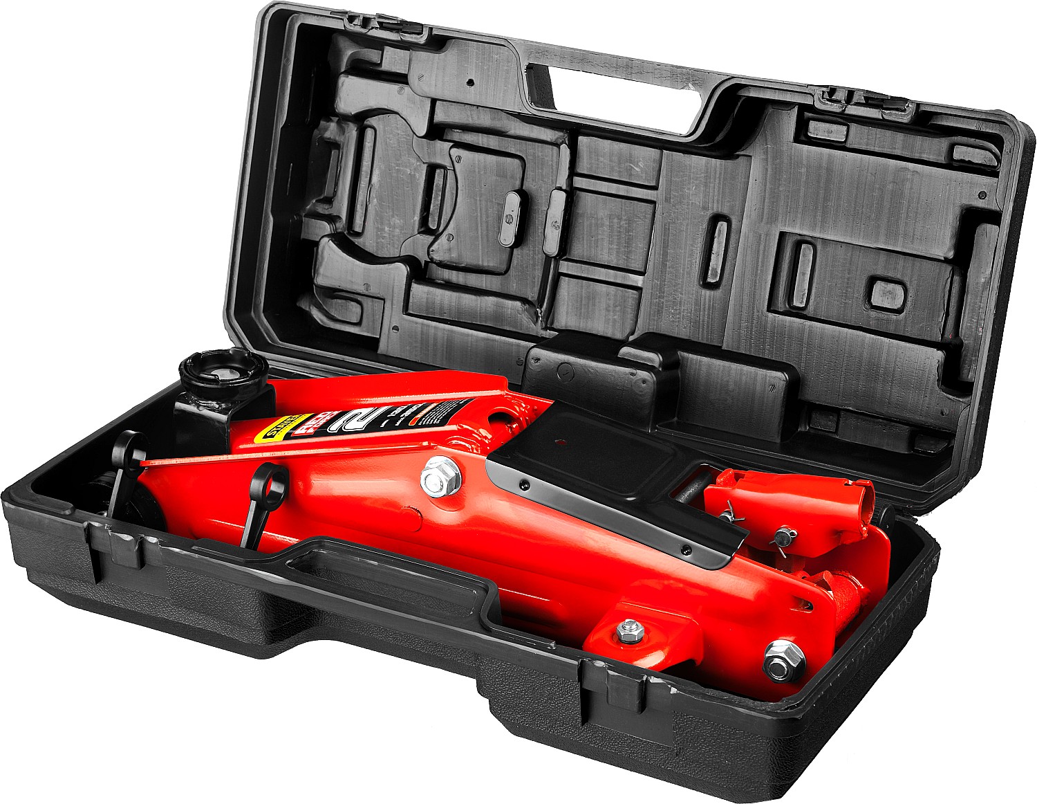 STAYER R-28 RED FORCE, в кейсе, 2 т, 130 - 350 мм, подкатной домкрат для легковых а/м, Professional (43153-2-K) — фото 7