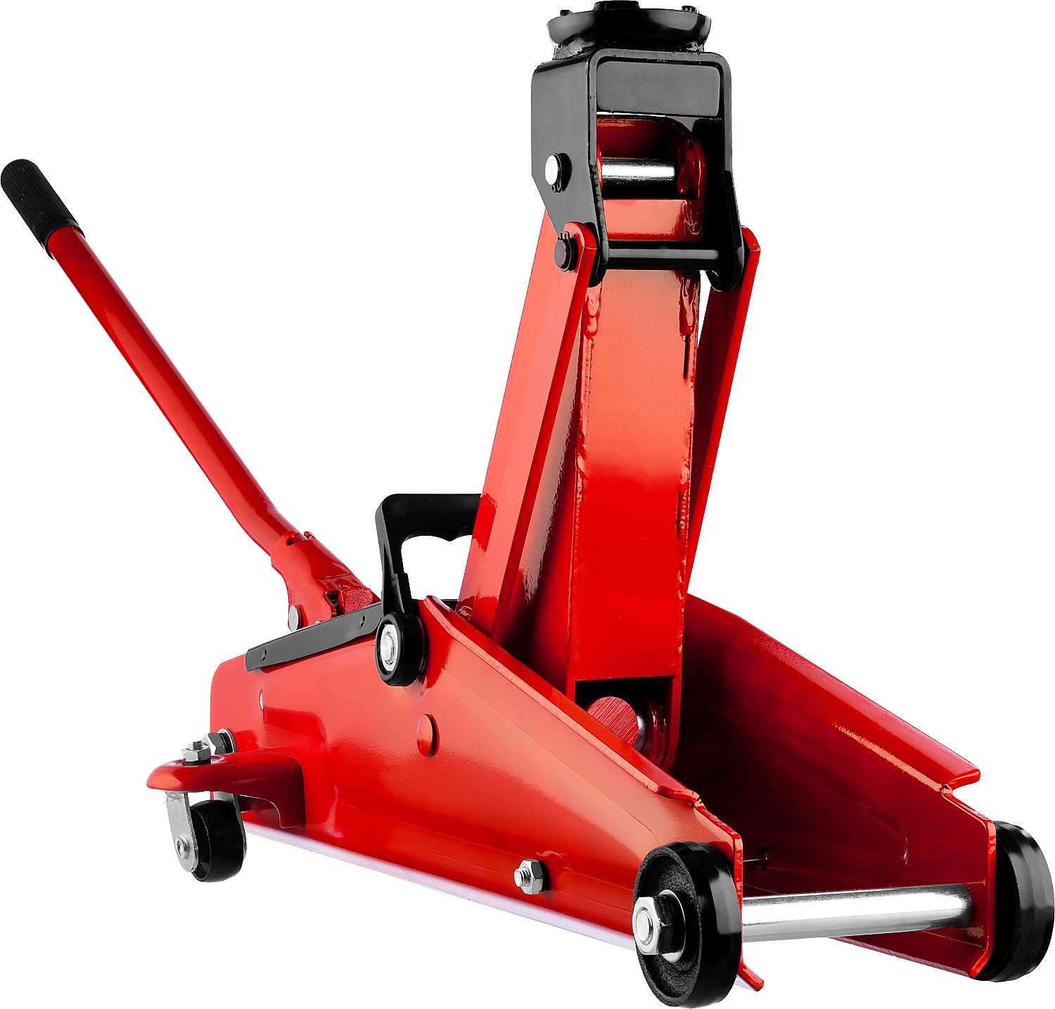 STAYER R-33 RED FORCE, 3 т, 135 - 400 мм, подкатной домкрат с увеличенным подъемом, Professional (43154-3) — фото 4