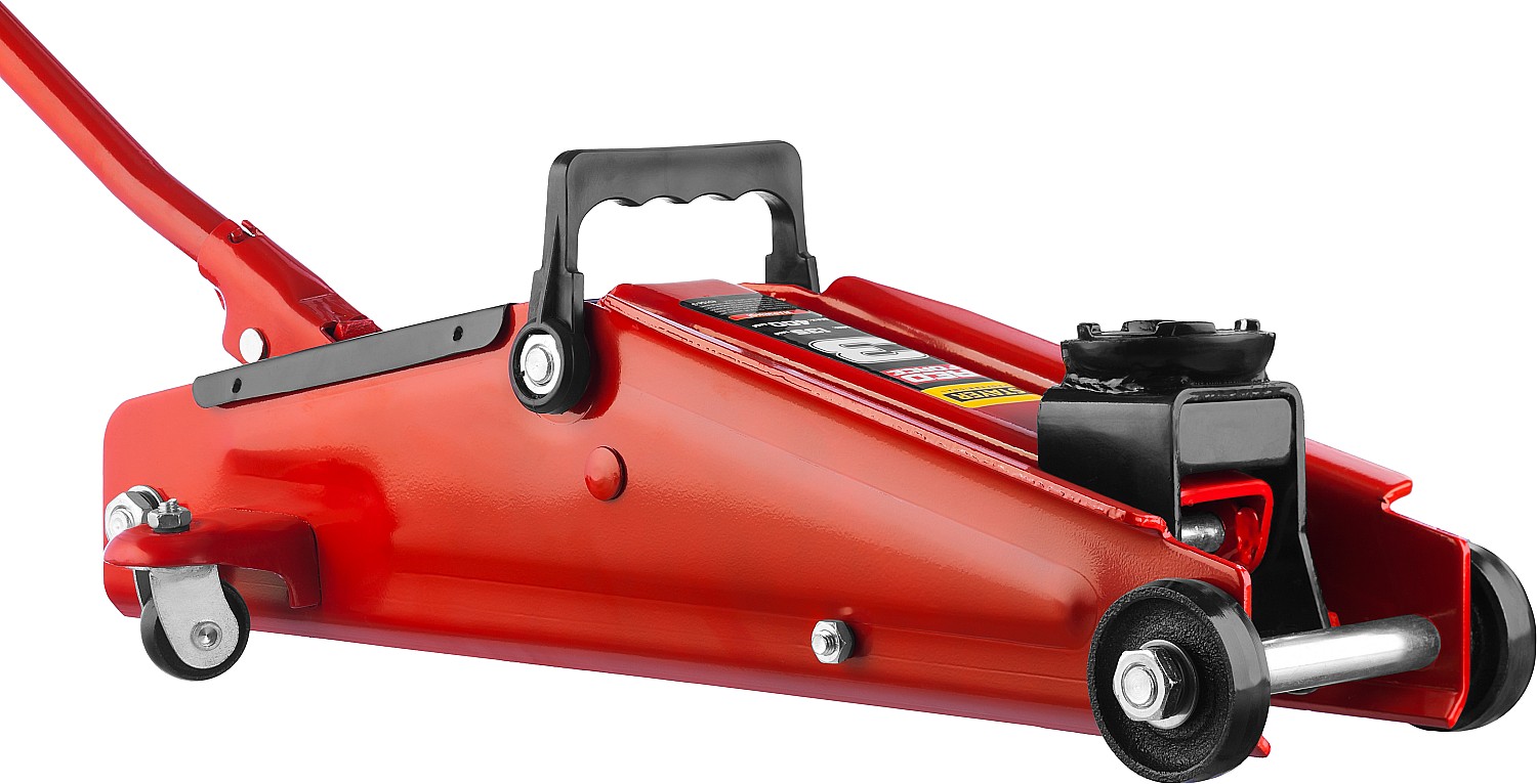 STAYER R-33 RED FORCE, 3 т, 135 - 400 мм, подкатной домкрат с увеличенным подъемом, Professional (43154-3) — фото 5