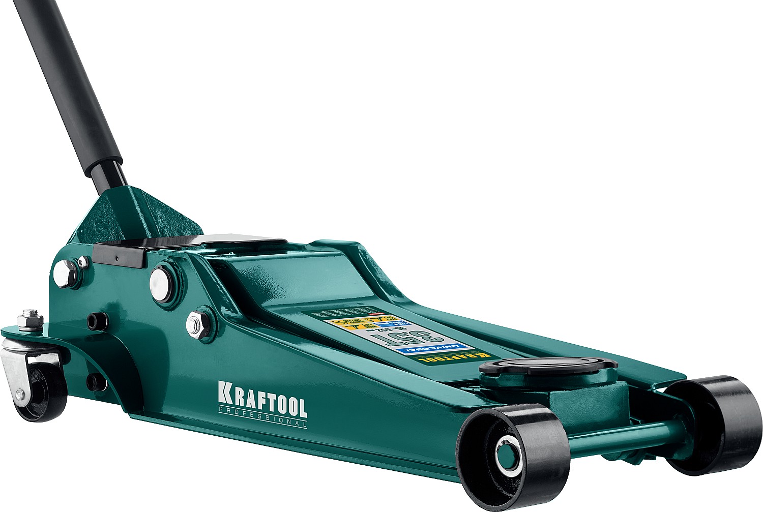 KRAFTOOL UNIVERSAL, 3.5 т, 95 - 552 мм, для СТО, универсальный подкатной домкрат (43454-3.5) — фото 5