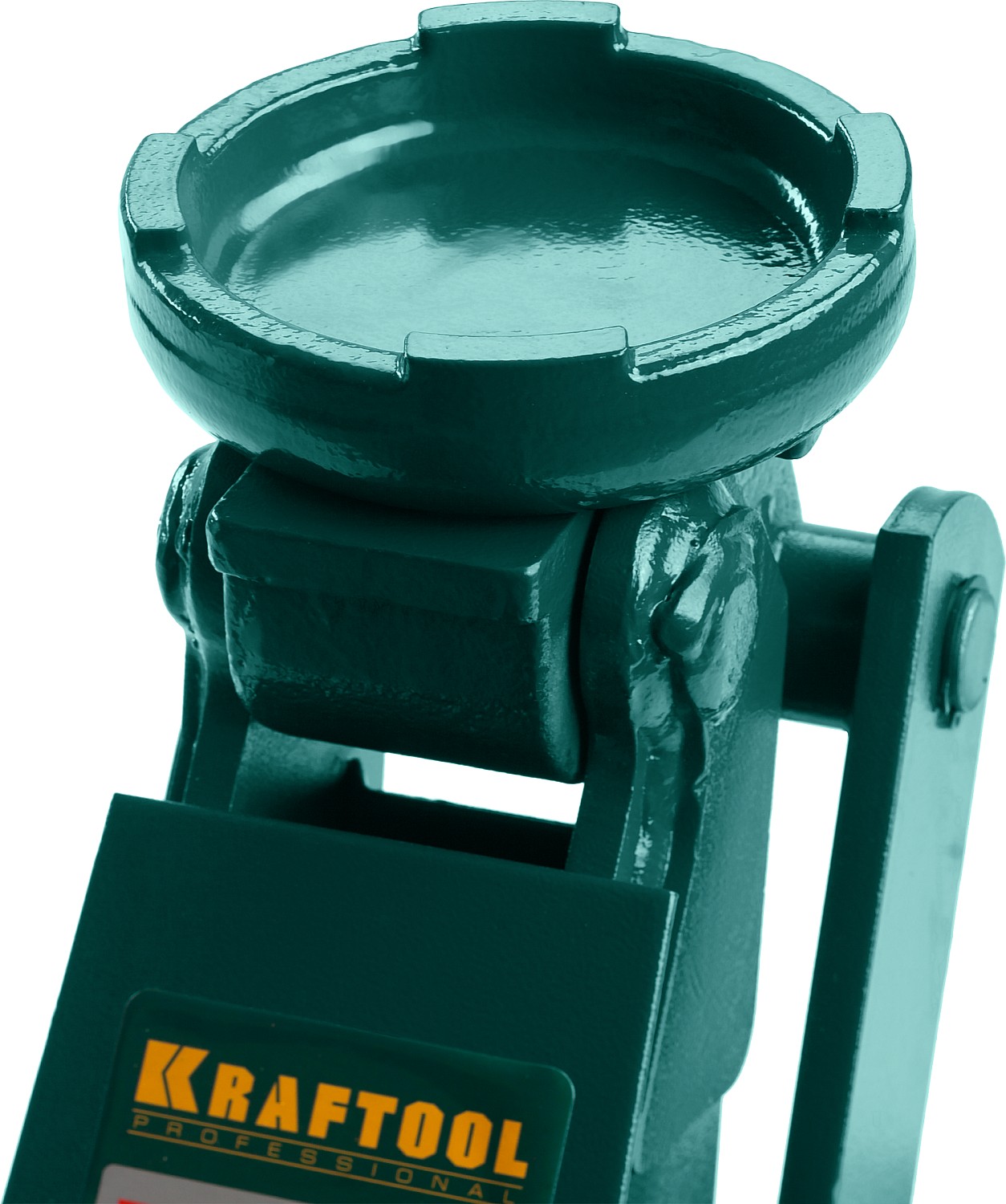 KRAFTOOL HIGH-LIFT, 10 т, 160 - 560 мм, для тяжелой техники, подкатной домкрат (43455-10) — фото 11