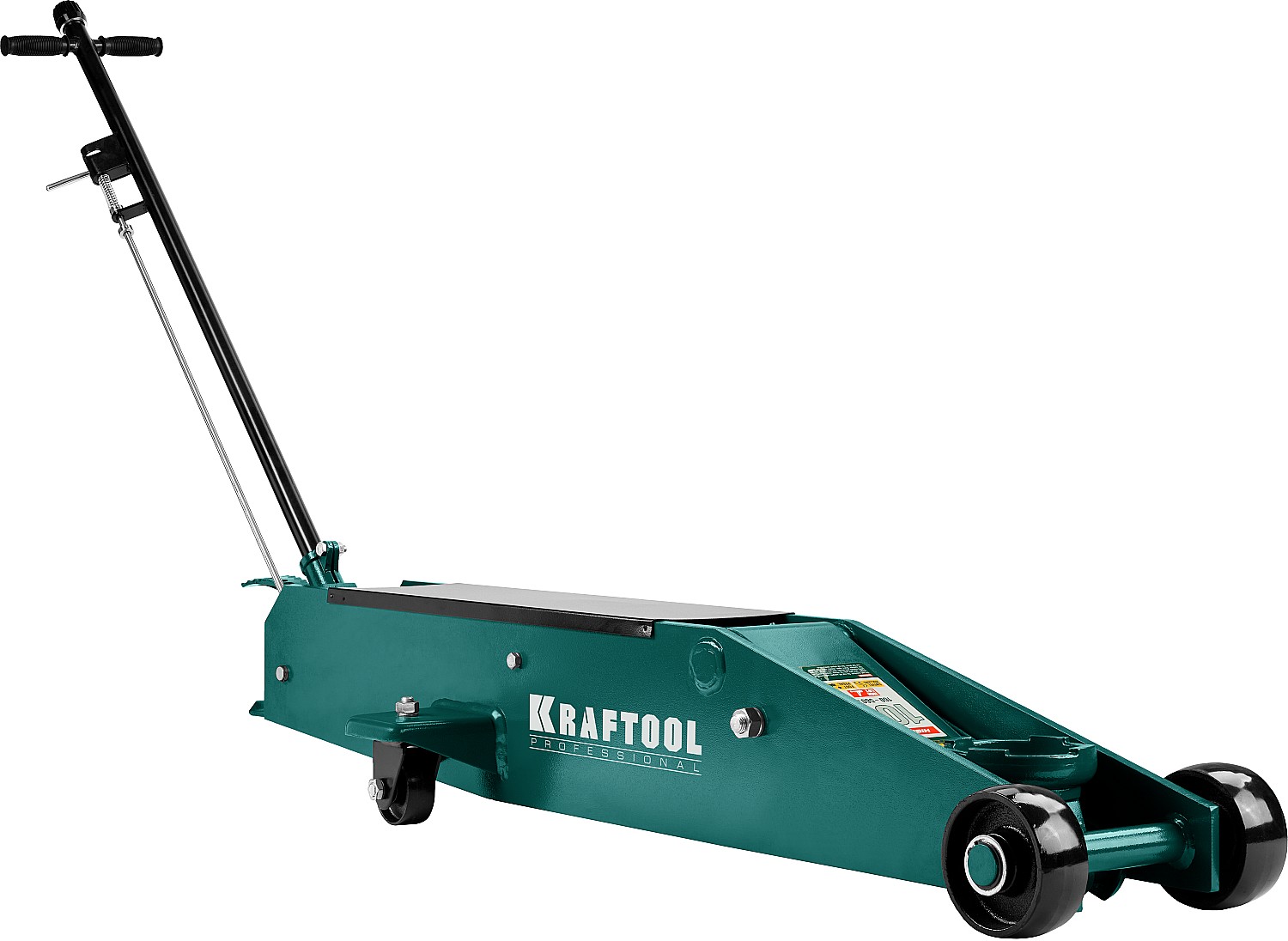 KRAFTOOL HIGH-LIFT, 10 т, 160 - 560 мм, для тяжелой техники, подкатной домкрат (43455-10) — фото 5