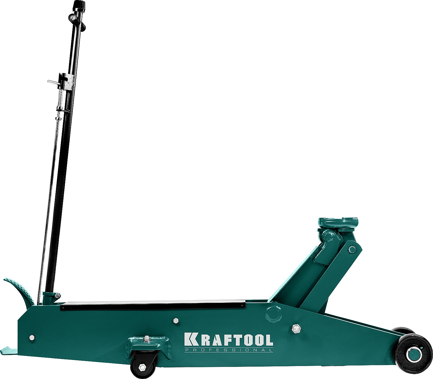 KRAFTOOL HIGH-LIFT, 10 т, 160 - 560 мм, для тяжелой техники, подкатной домкрат (43455-10) — фото 6