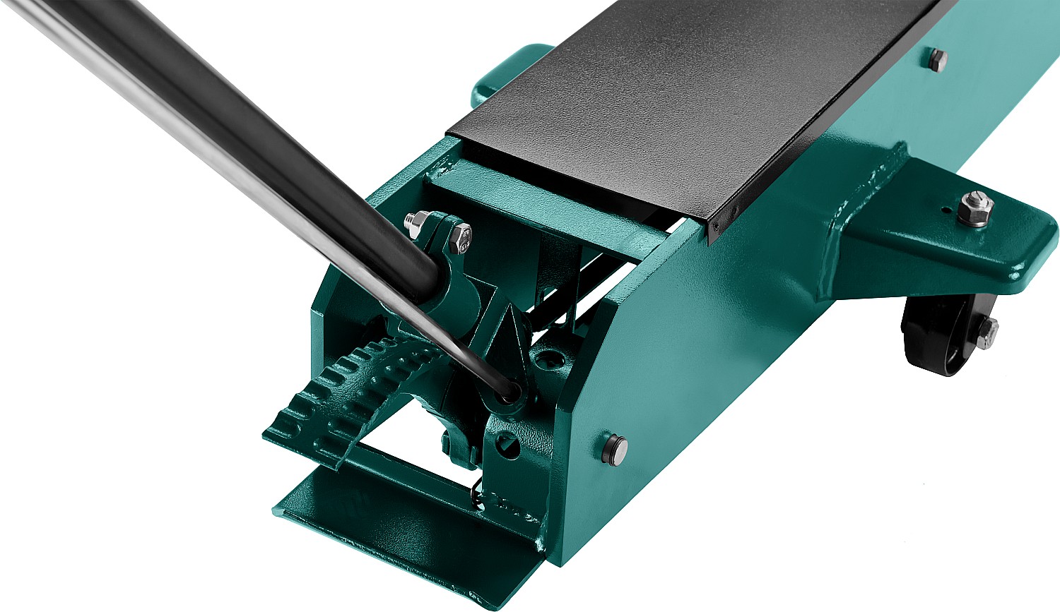 KRAFTOOL HIGH-LIFT, 10 т, 160 - 560 мм, для тяжелой техники, подкатной домкрат (43455-10) — фото 8