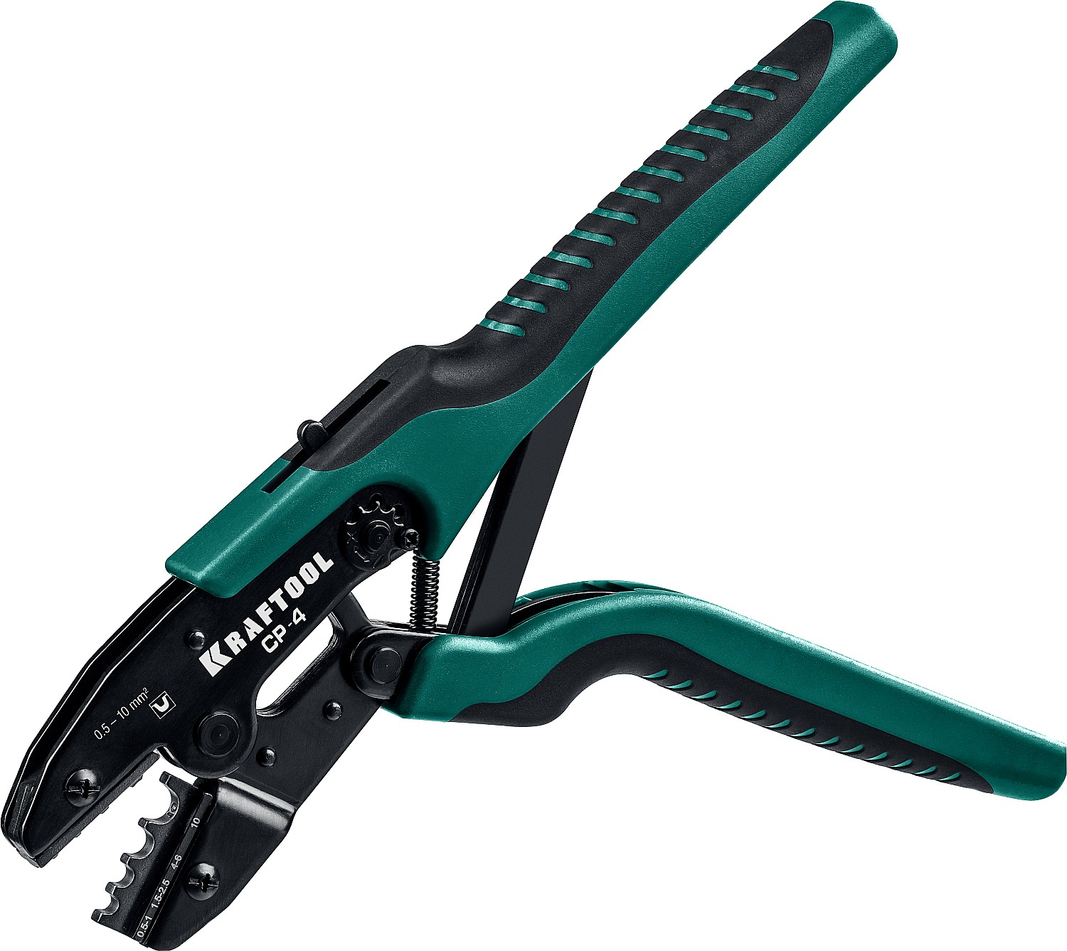 KRAFTOOL CP-4, 0.5 - 10 мм2, для медных наконечников и гильз, пресс-клещи (45461-4) — фото 2