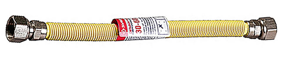 ЗУБР 1/2″, 0.3 - 0.6 м, гайка-гайка, растяжная сильфонная подводка (51007-G/G-030-060)