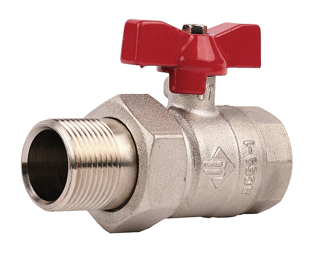 ЗУБР d 1/2″, ″мама-папа″, шаровой кран (51357-N-1/2)